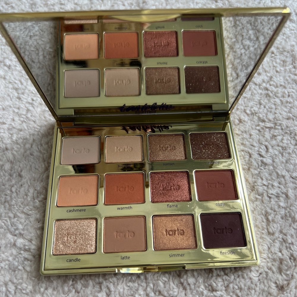 Brand New Tarte Tartelette Toasted Palette with Fiery Design